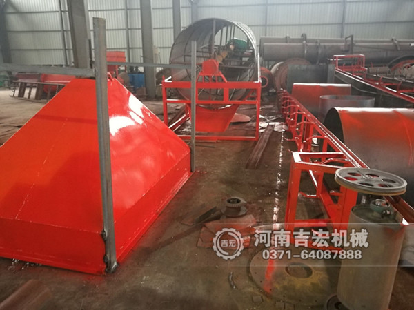 1.2米&times;12米沙子烘干機發(fā)往陜西延安